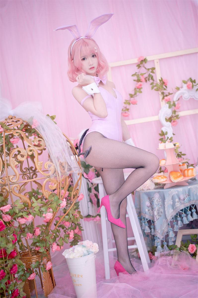 鳗鱼霏儿 - 粉色兔女郎 [14P] - 第3张 - 机器猫次元
