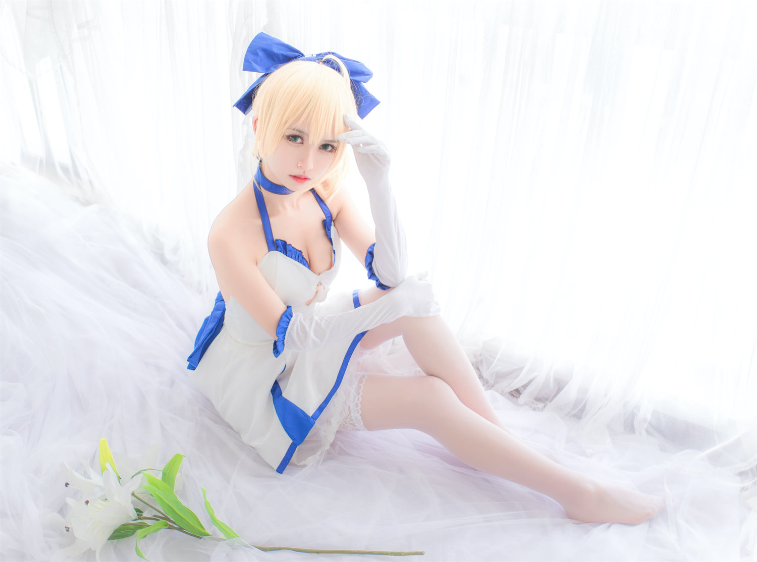 鳗鱼霏儿 - FateExtra saber [19P] - 第4张 - 机器猫次元