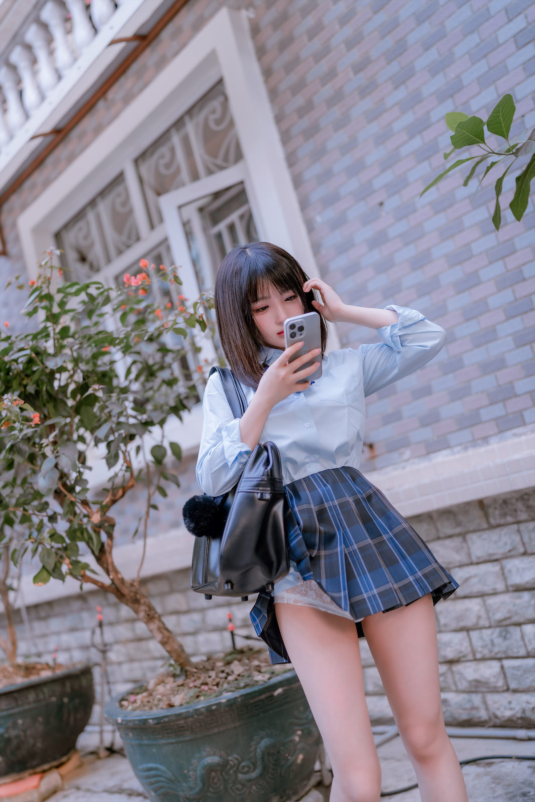 桜井宁宁 - JK之居家 [66P] - 第1张 - 机器猫次元