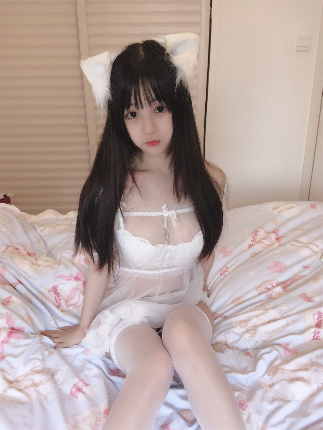 桜井宁宁 - 小白猫 [31P] - 第2张 - 机器猫次元