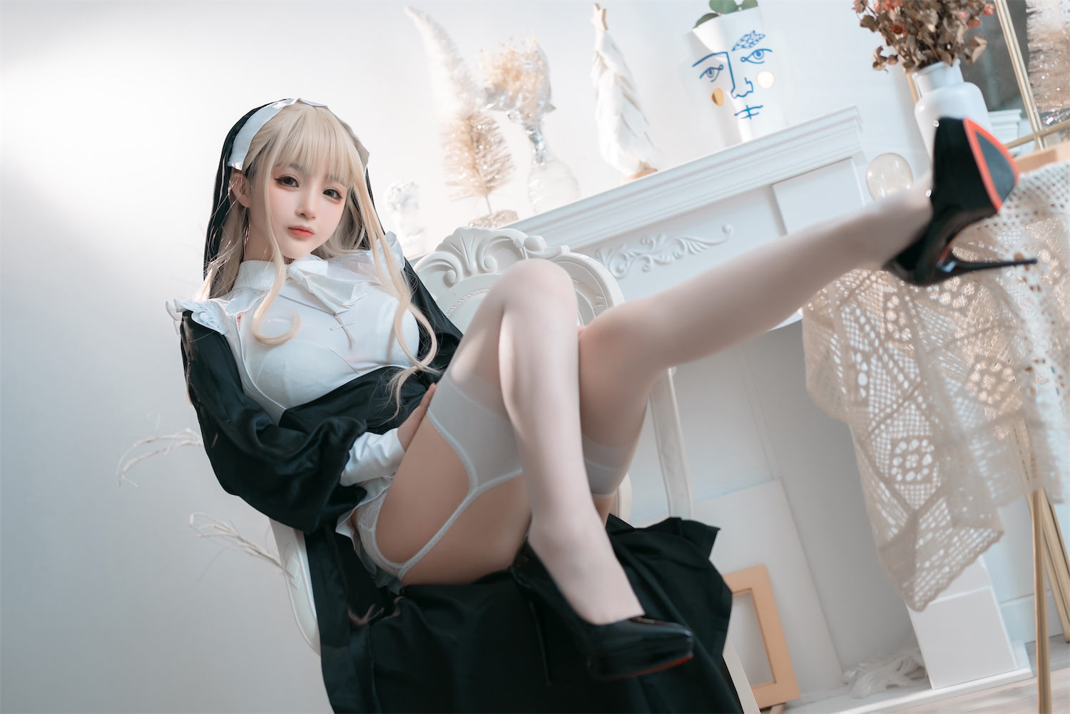 桜井宁宁 - 修女 [41P] - 第6张 - 机器猫次元