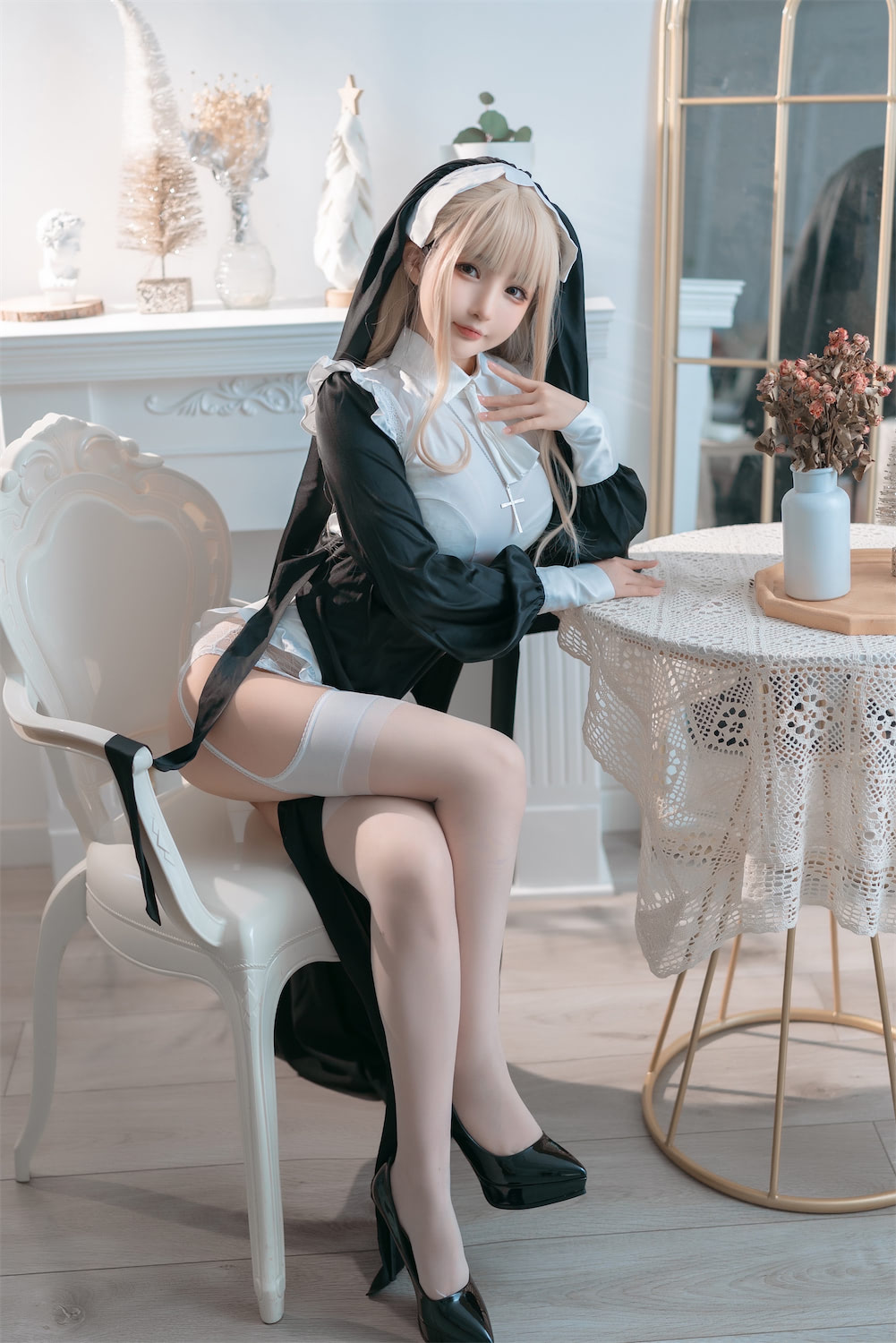 桜井宁宁 - 修女 [41P] - 第1张 - 机器猫次元