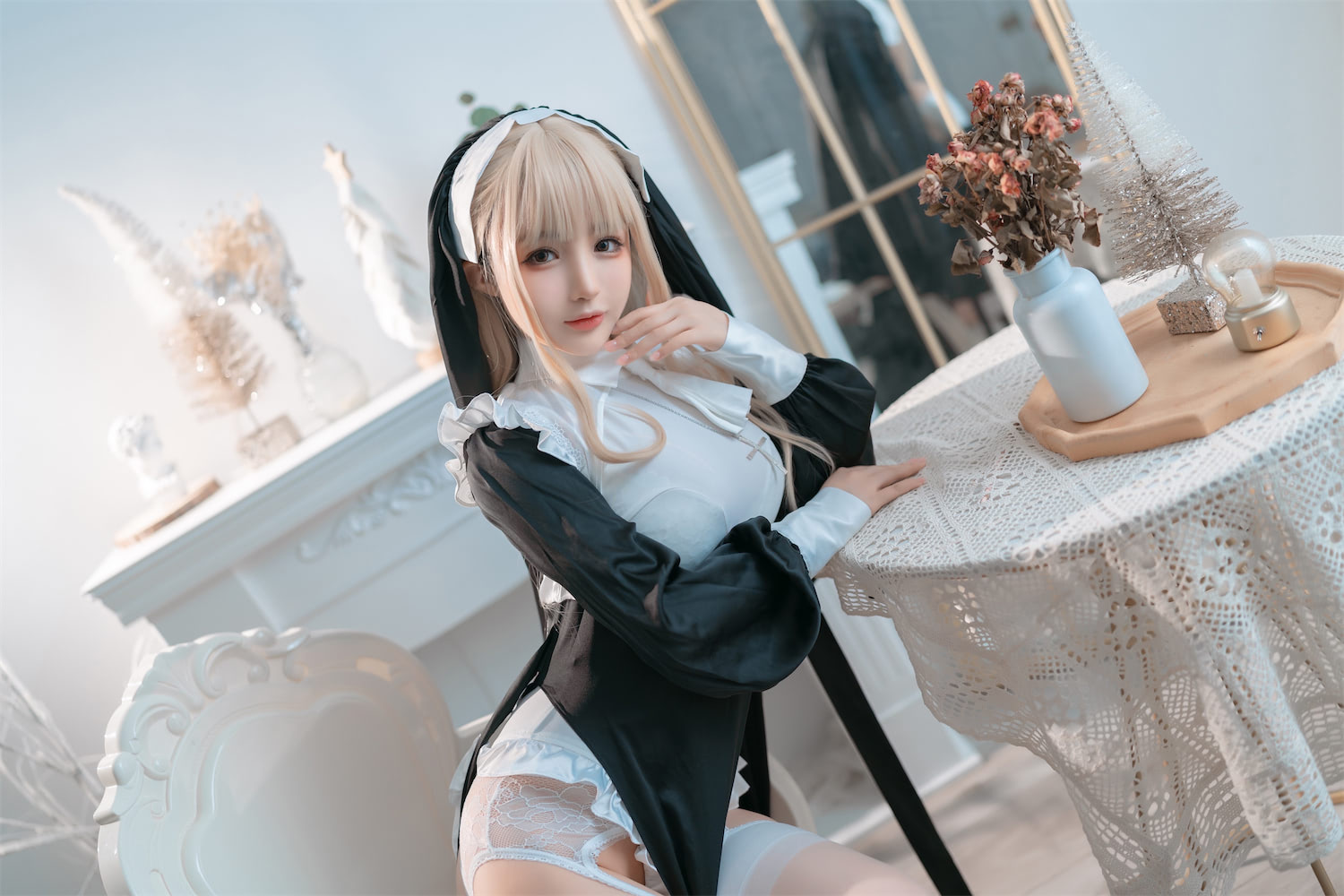 桜井宁宁 - 修女 [41P] - 第3张 - 机器猫次元