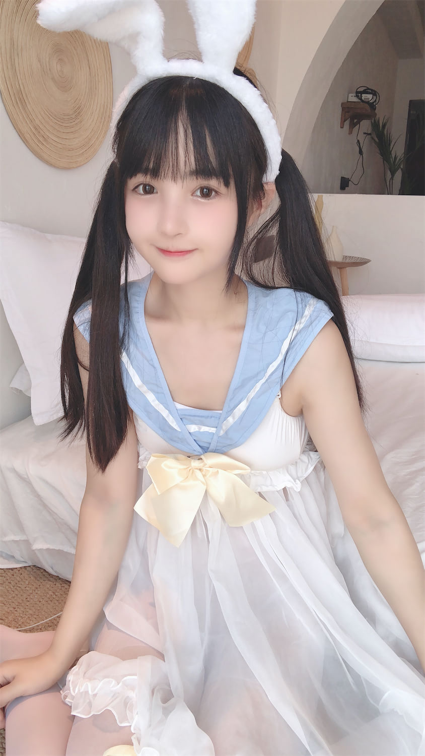 桜井宁宁 - 水手服裙小兔兔 [50P] - 第3张 - 机器猫次元