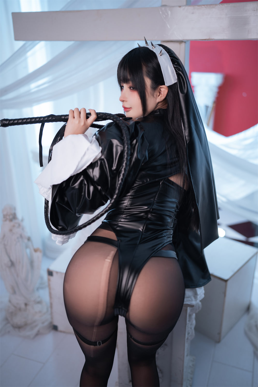 桜井宁宁 - 皮衣修女 [60P] - 第4张 - 机器猫次元