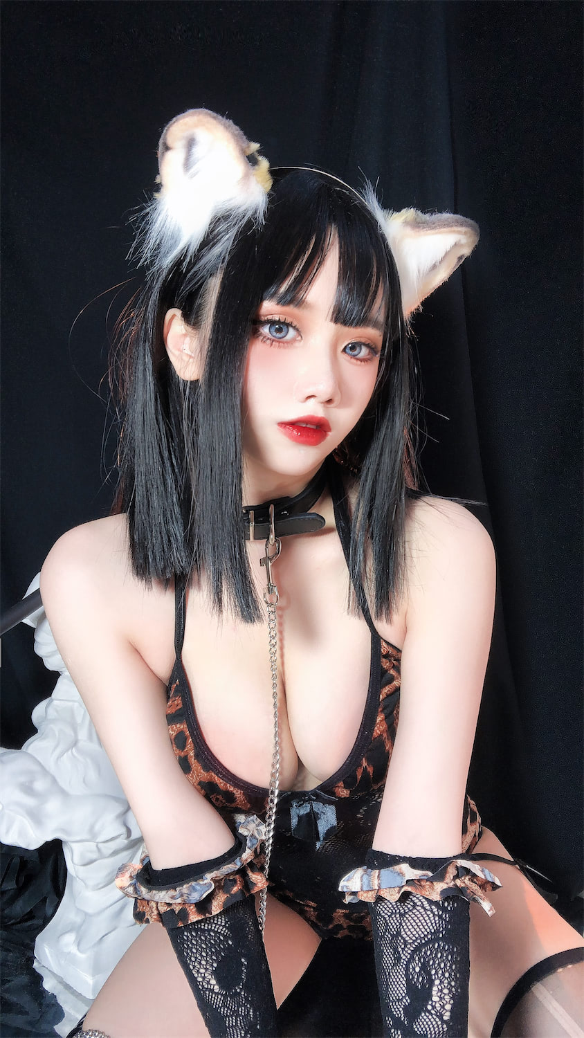 果咩酱w - 豹女妹妹 [25P] - 第2张 - 机器猫次元