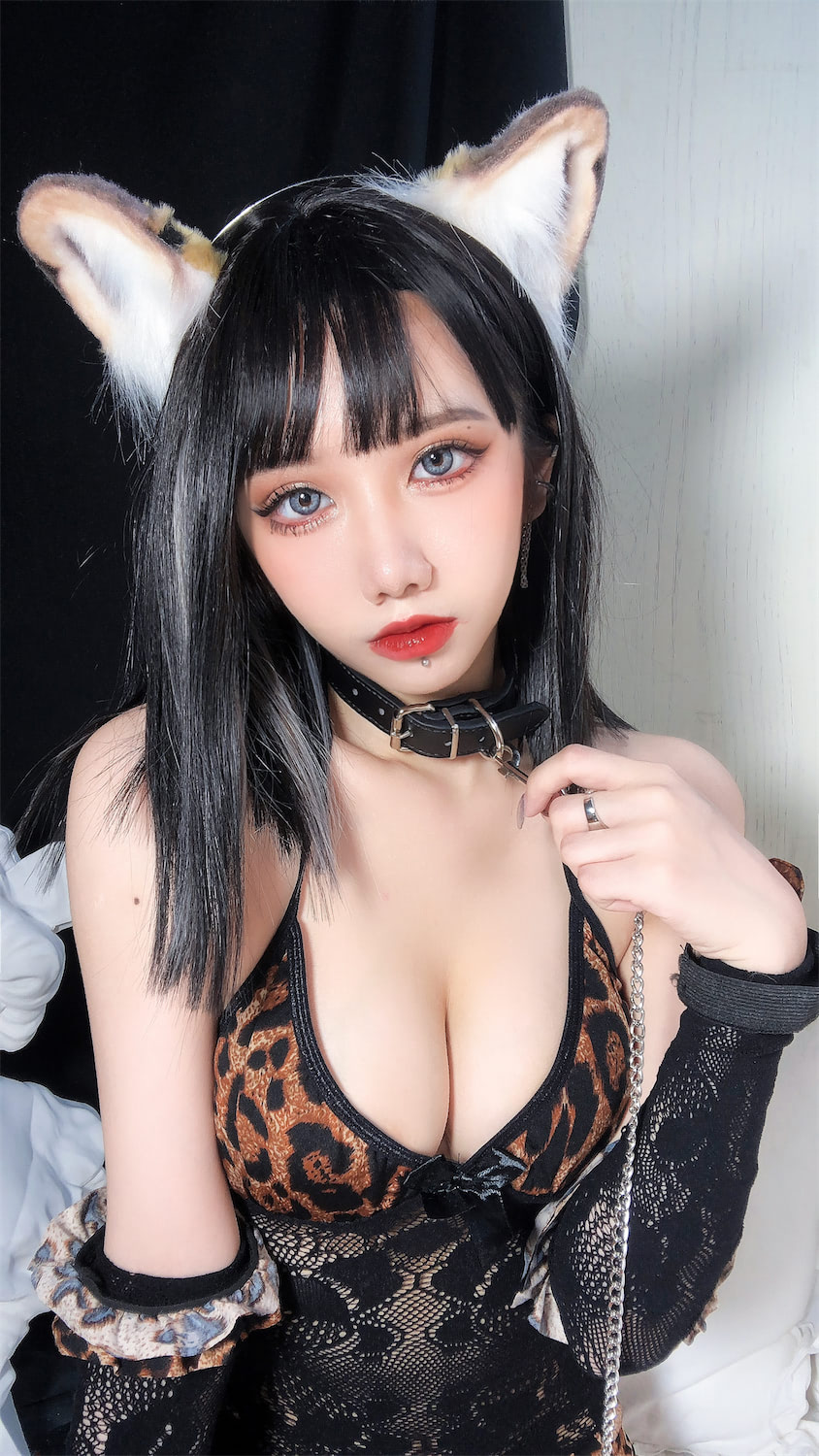 果咩酱w - 豹女妹妹 [25P] - 第1张 - 机器猫次元