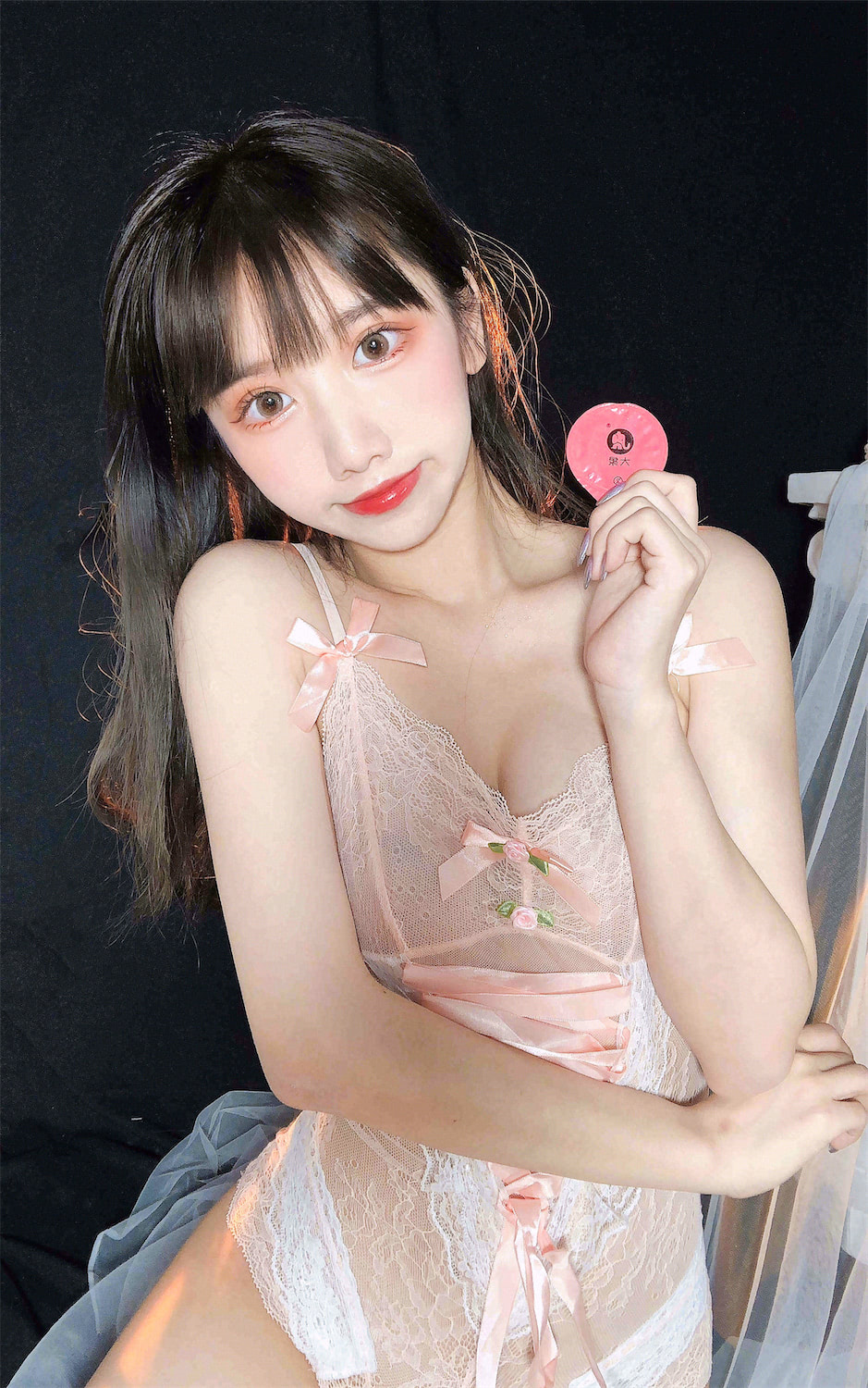 果咩酱w - 春天蕾丝塑形 [24P] - 第1张 - 机器猫次元