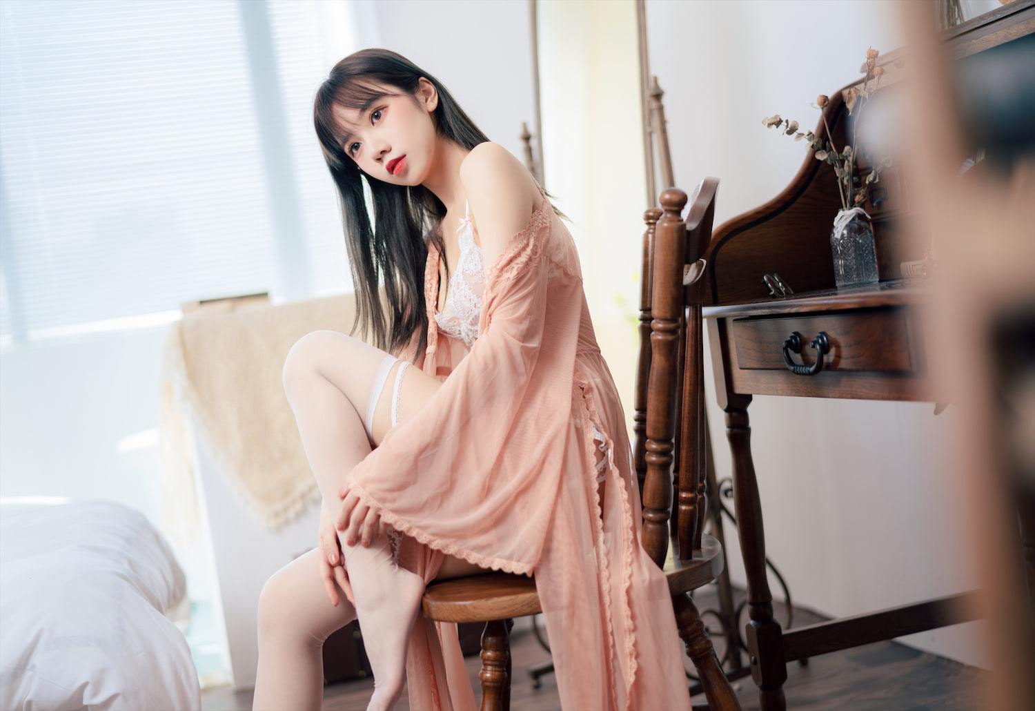 果咩酱w - 初恋女友 [40P] - 第2张 - 机器猫次元