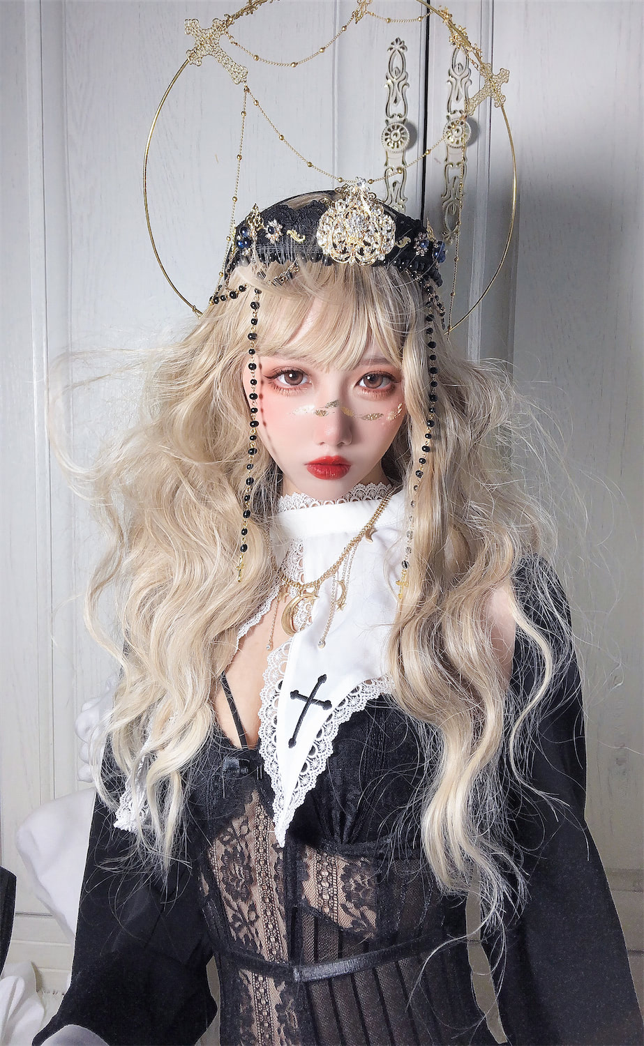 果咩酱w - 叛逆修女 [30P] - 第5张 - 机器猫次元