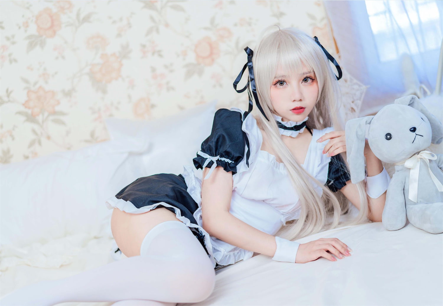 果咩酱w - 春日野穹女仆 [18P] - 第4张 - 机器猫次元