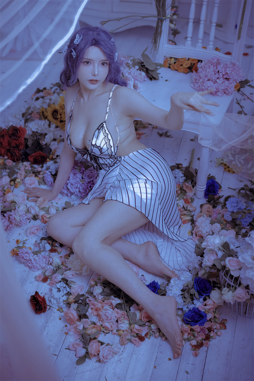 秋和柯基 - 蝴蝶夫人 [61P] - 第6张 - 机器猫次元
