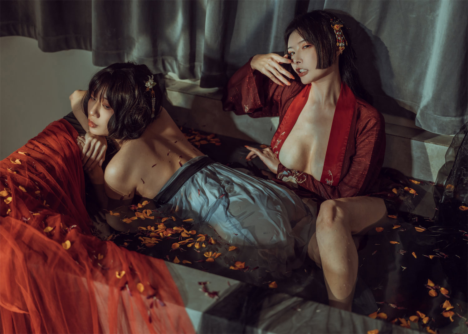 秋和柯基 - 昏红帐 [52P] - 第5张 - 机器猫次元