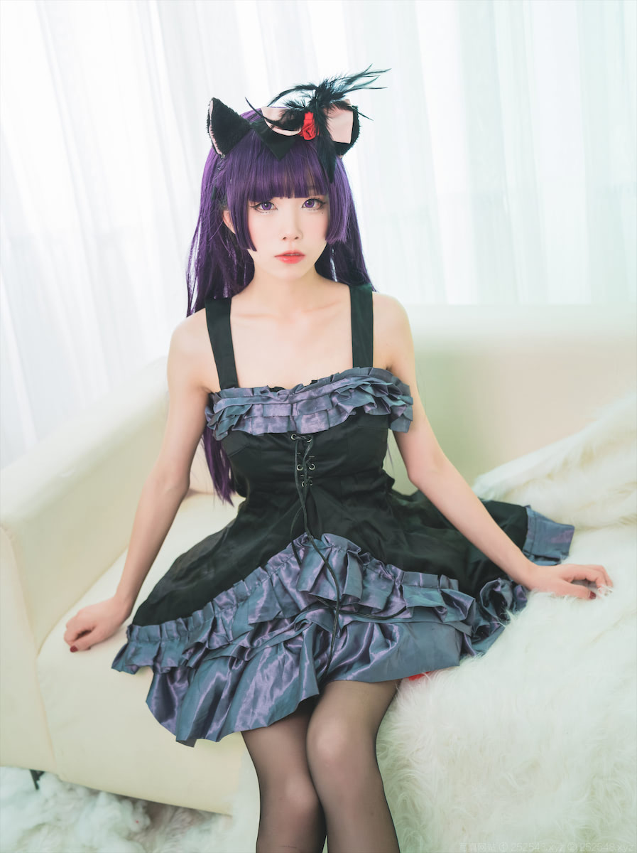 水淼aqua - 黑猫小礼服 [9P] - 第3张 - 机器猫次元