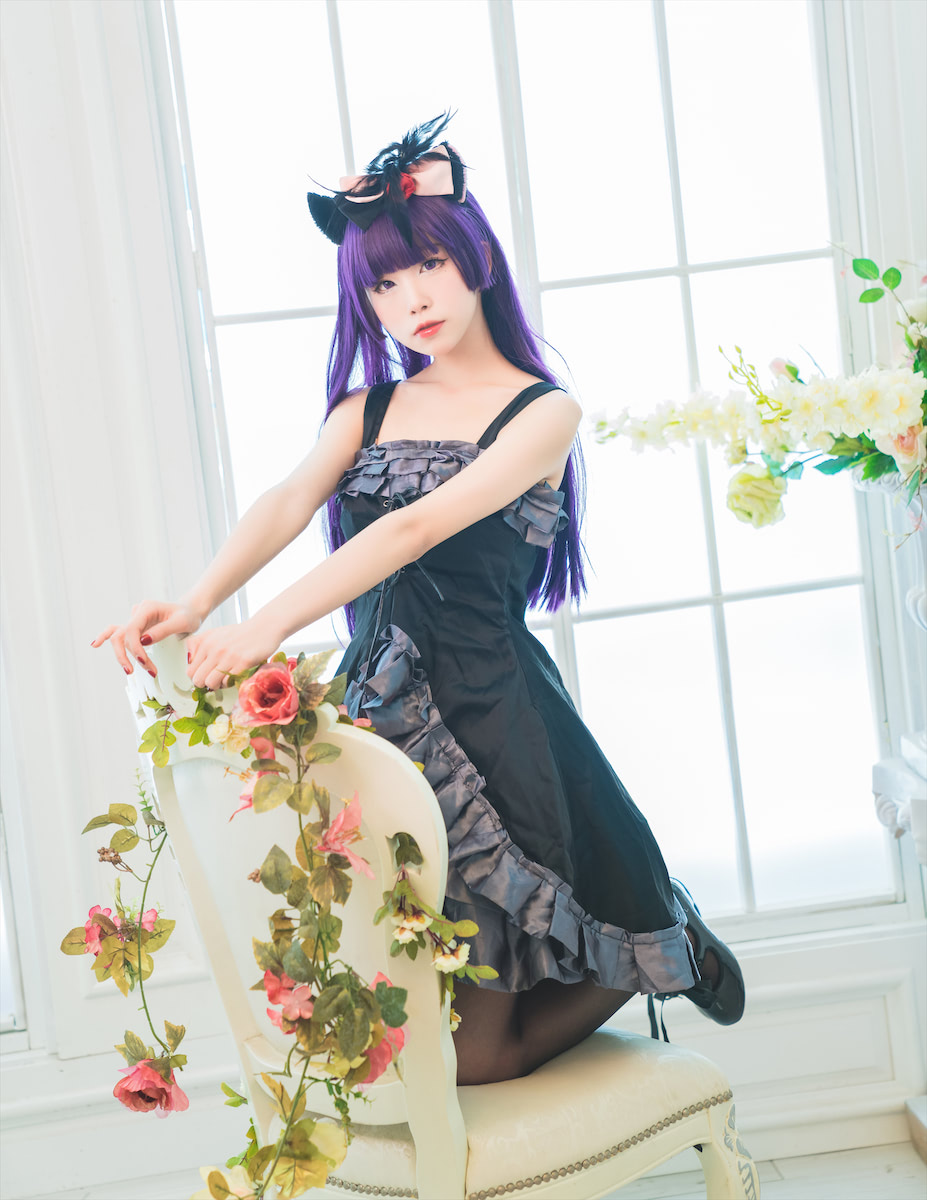 水淼aqua - 黑猫小礼服 [9P] - 第2张 - 机器猫次元