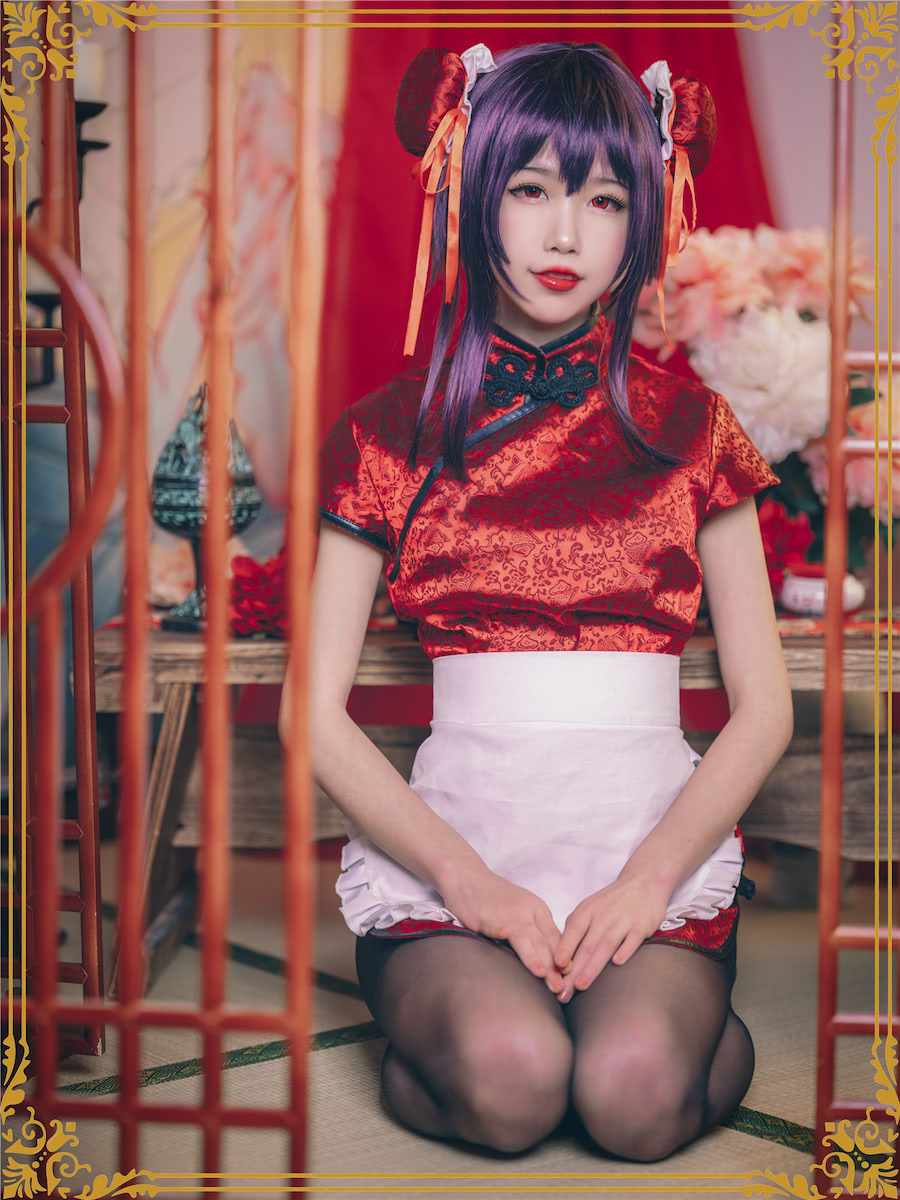 水淼aqua - 霞之丘诗羽 旗袍 [26P] - 第6张 - 机器猫次元