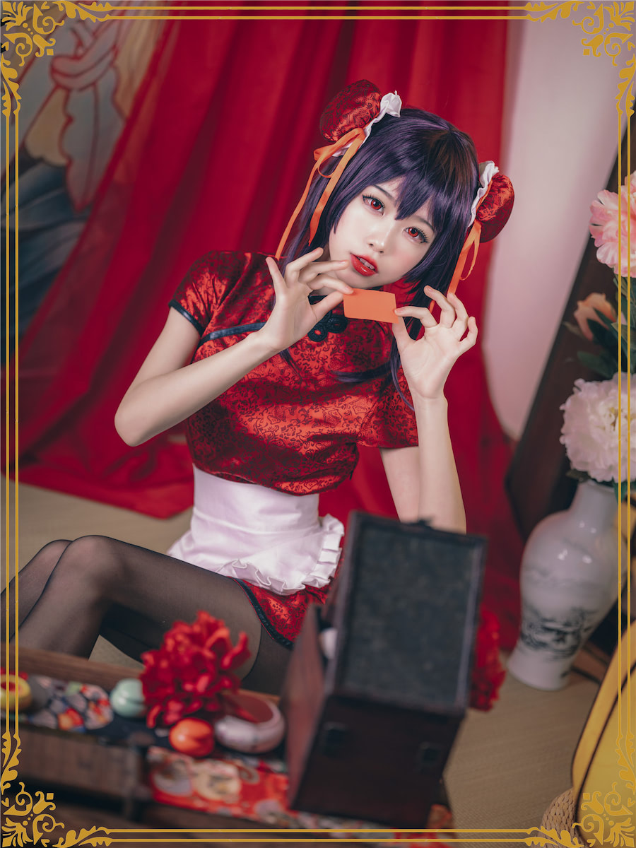 水淼aqua - 霞之丘诗羽 旗袍 [26P] - 第3张 - 机器猫次元
