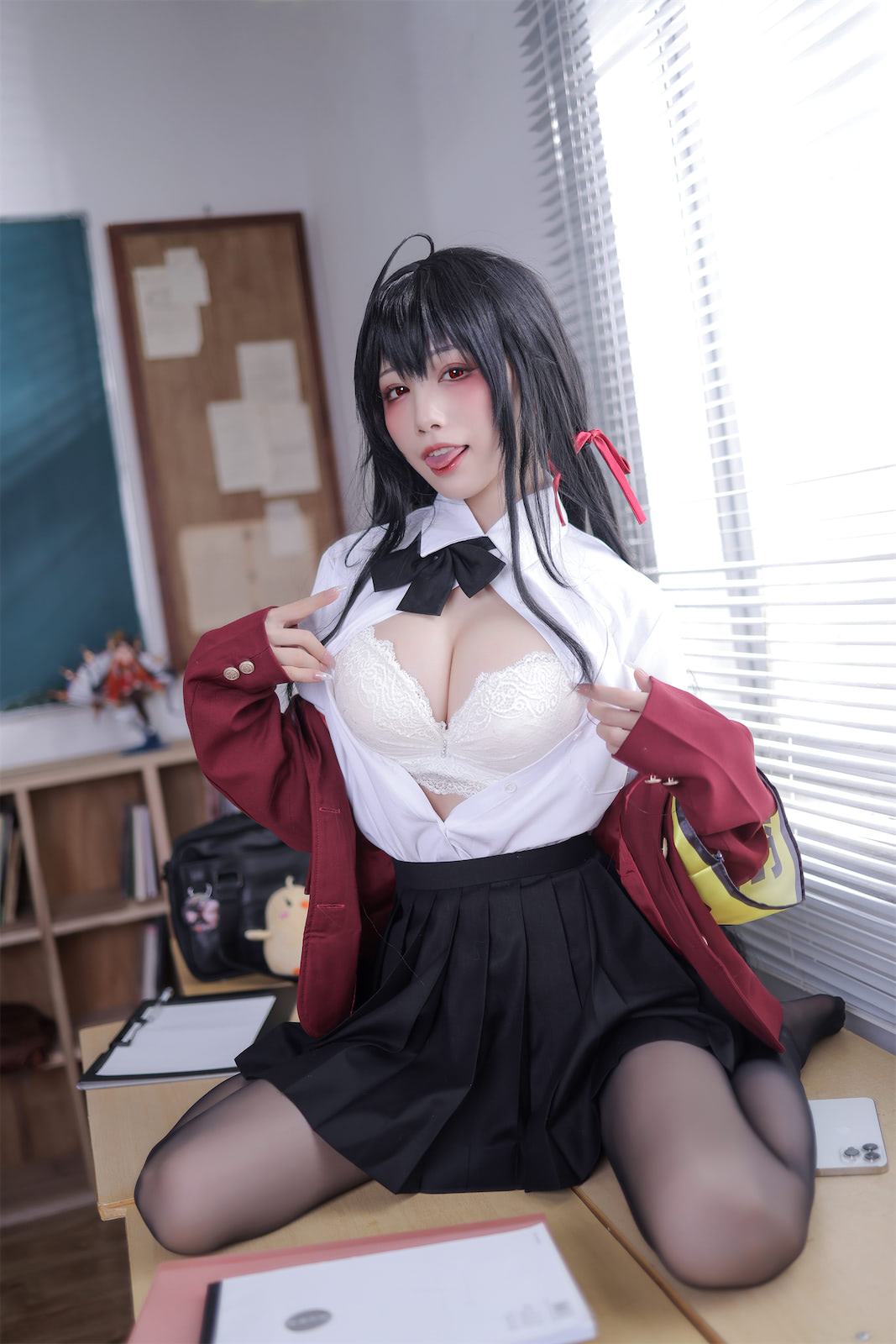 水淼Aqua - 大凤JK 风纪委员 [70P] - 第2张 - 机器猫次元