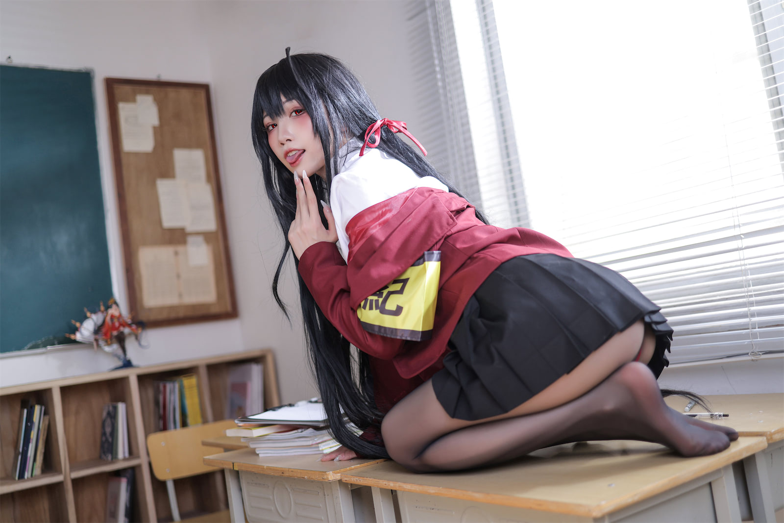 水淼Aqua - 大凤JK 风纪委员 [70P] - 第3张 - 机器猫次元