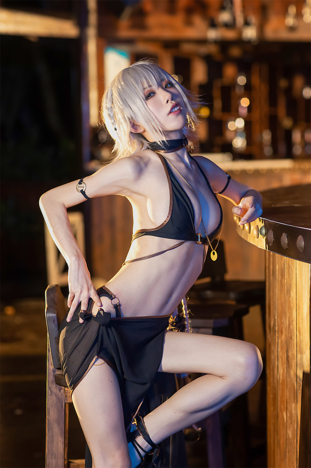 水淼aqua - 贞德泳装40p [40P] - 第2张 - 机器猫次元