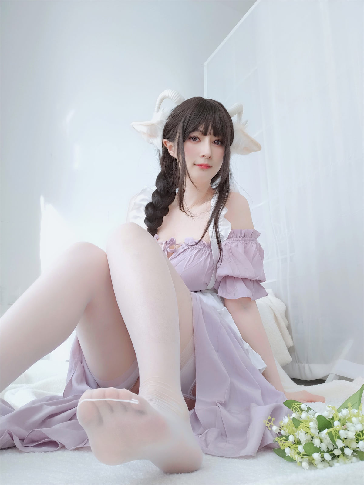 白银81 - 紫裙小绵羊 [150P] - 第4张 - 机器猫次元