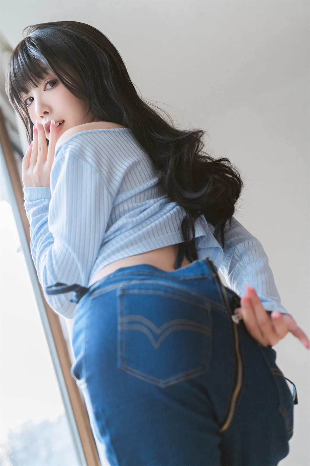 水淼Aqua - 牛仔裤 [23P] - 第5张 - 机器猫次元