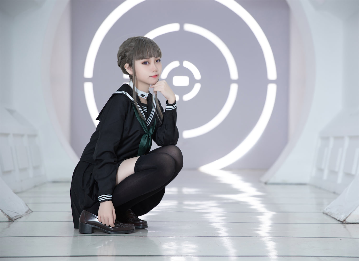 G44不会受伤 - Euphoria 黑色JK [26P] - 第1张 - 机器猫次元
