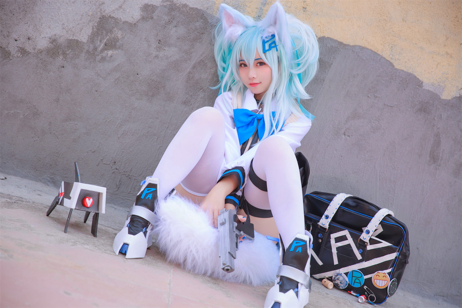 G44不会受伤 - 少女前线PA15校服 [33P] - 第2张 - 机器猫次元