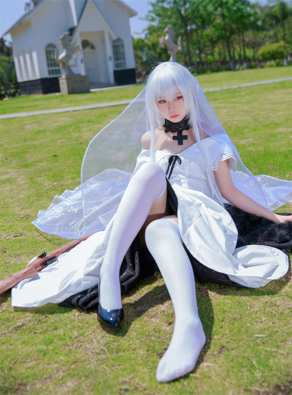 G44不会受伤 - 少女前线Kar98k婚纱 [23P] - 第5张 - 机器猫次元