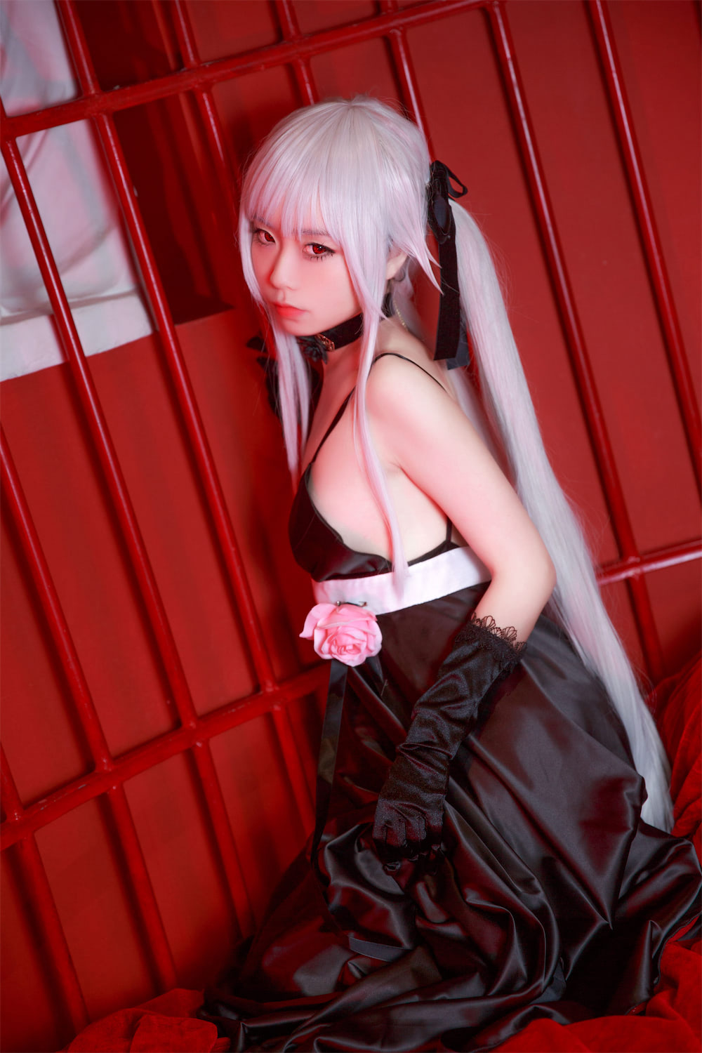 G44不会受伤 - 雾枝黑裙礼服 [13P] - 第4张 - 机器猫次元