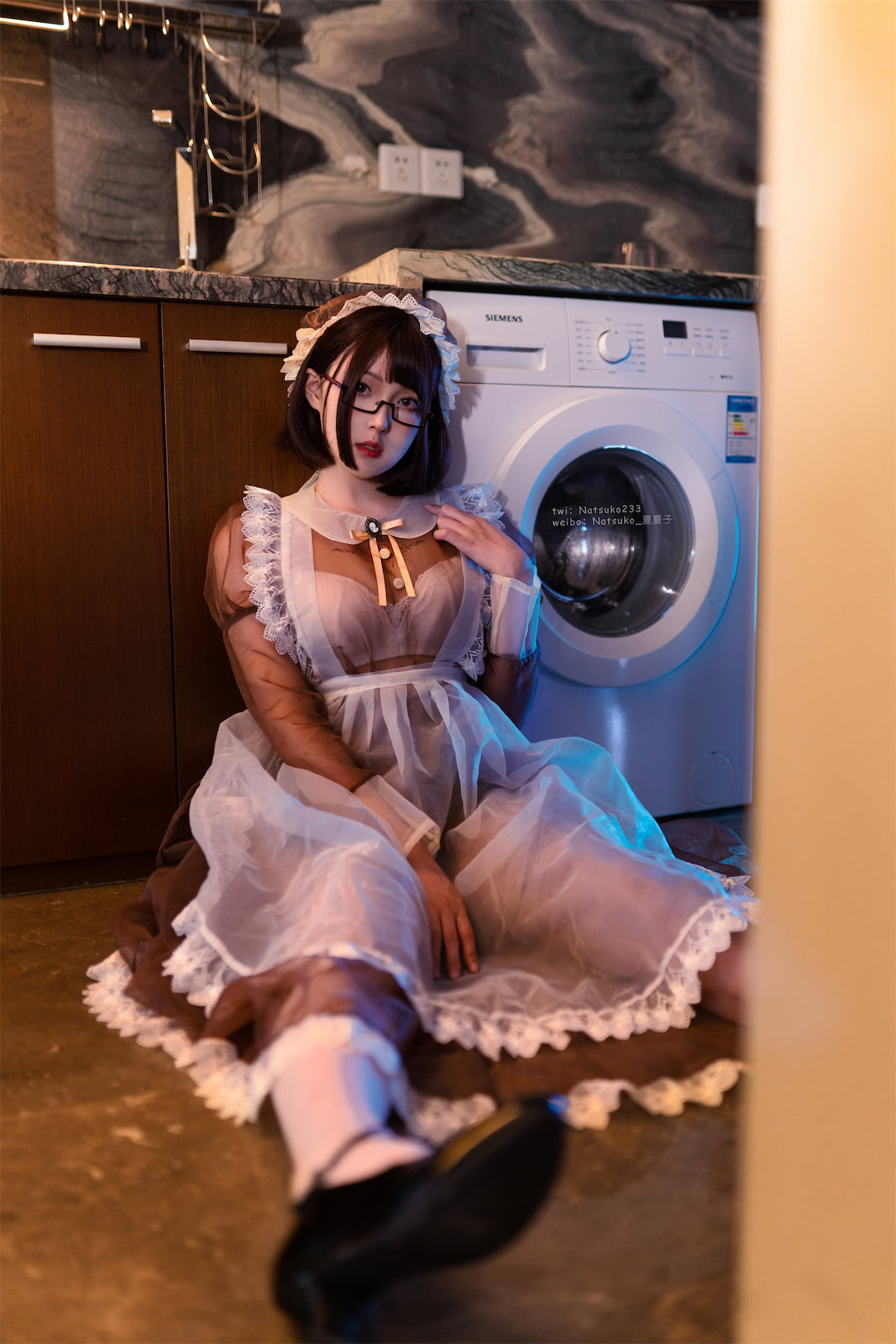 Natsuko_夏夏子 - 透明女仆 [75P] - 第1张 - 机器猫次元