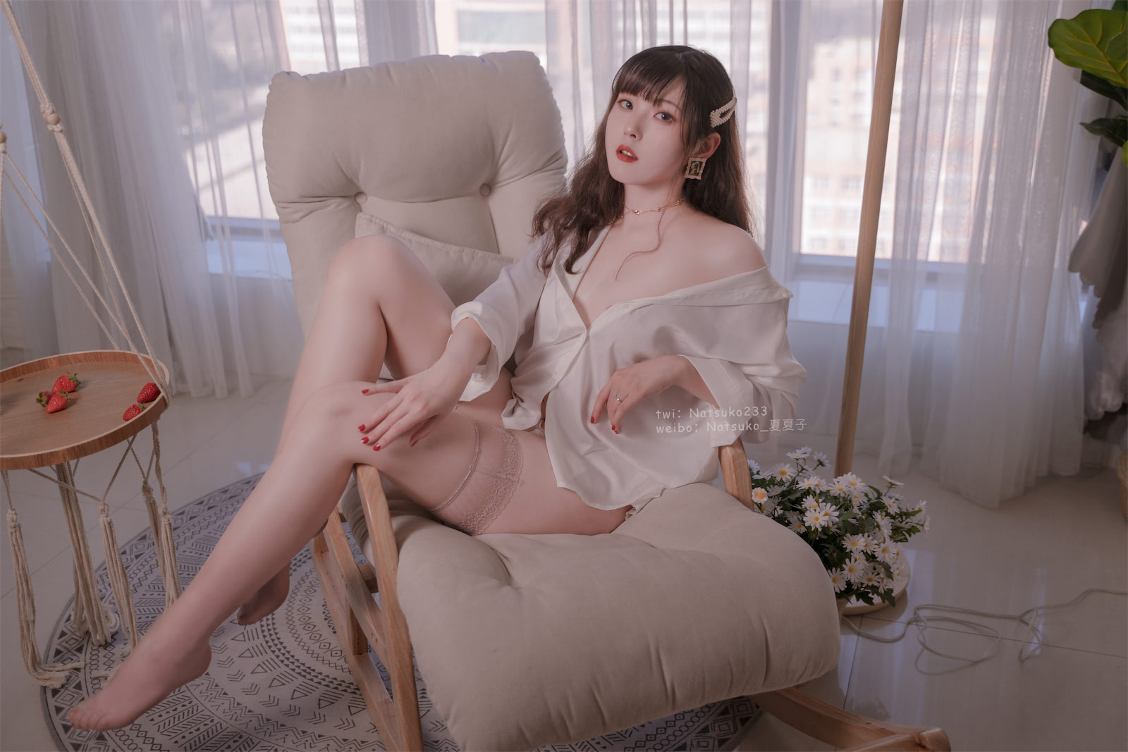 Natsuko_夏夏子 - 男友衬衫 [35P] - 第2张 - 机器猫次元