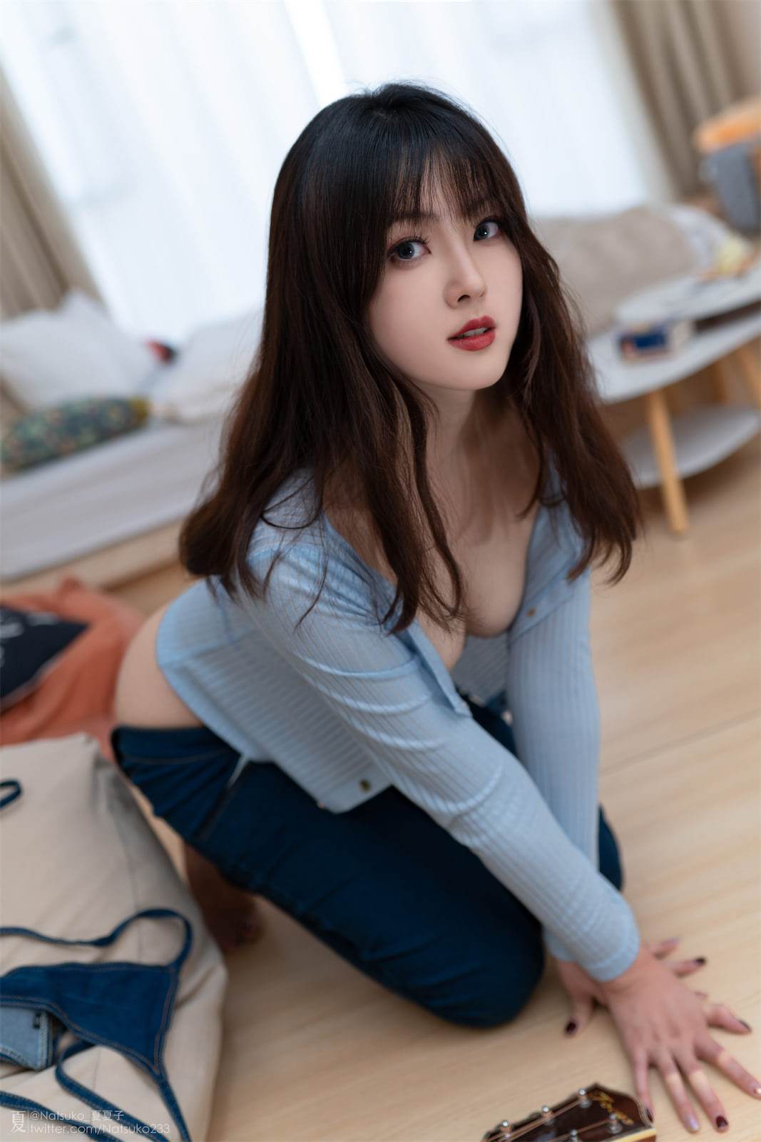 Natsuko_夏夏子 - 吉他妹妹2.0ver [44P] - 第4张 - 机器猫次元