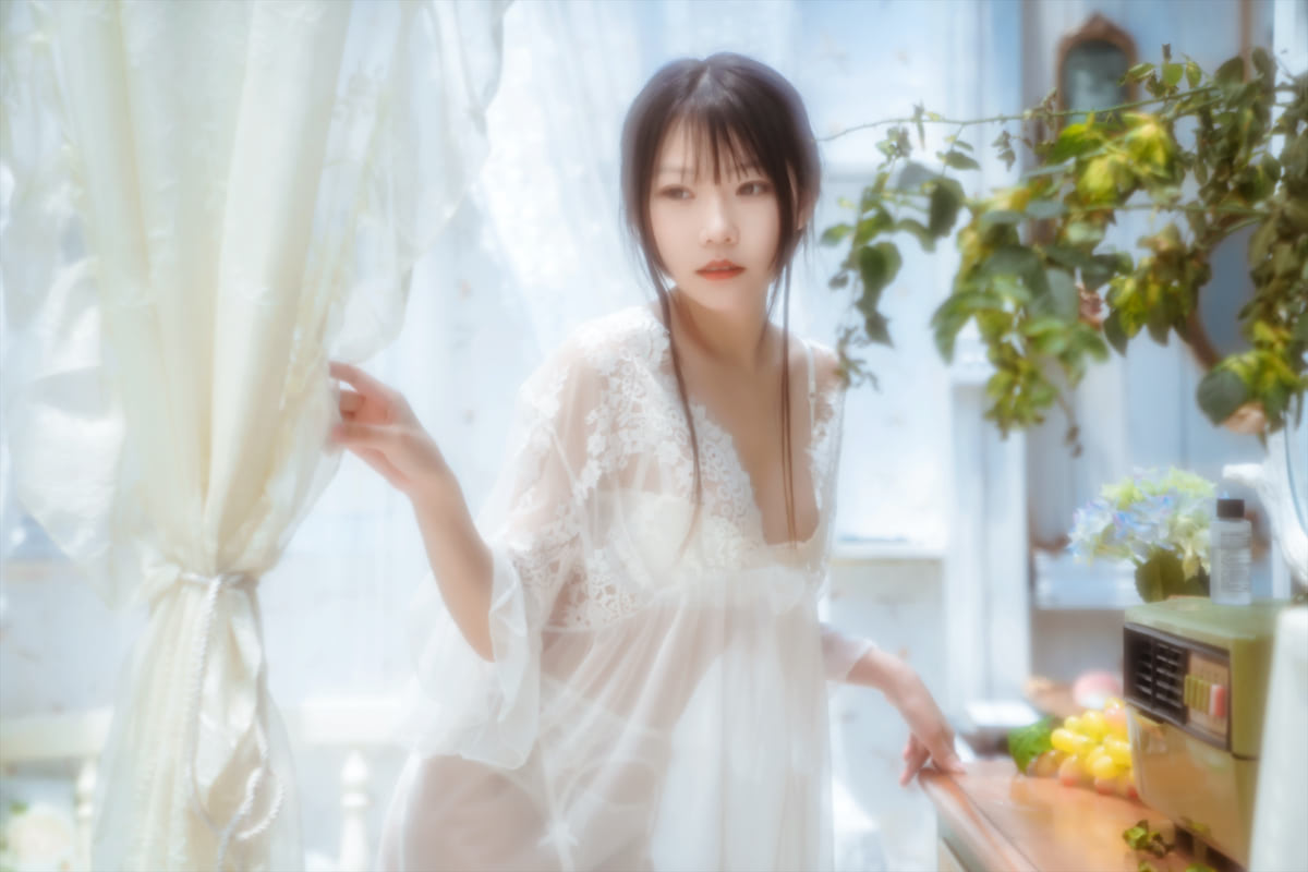 香草喵露露 - 纯白透明蕾丝 [76P] - 第4张 - 机器猫次元