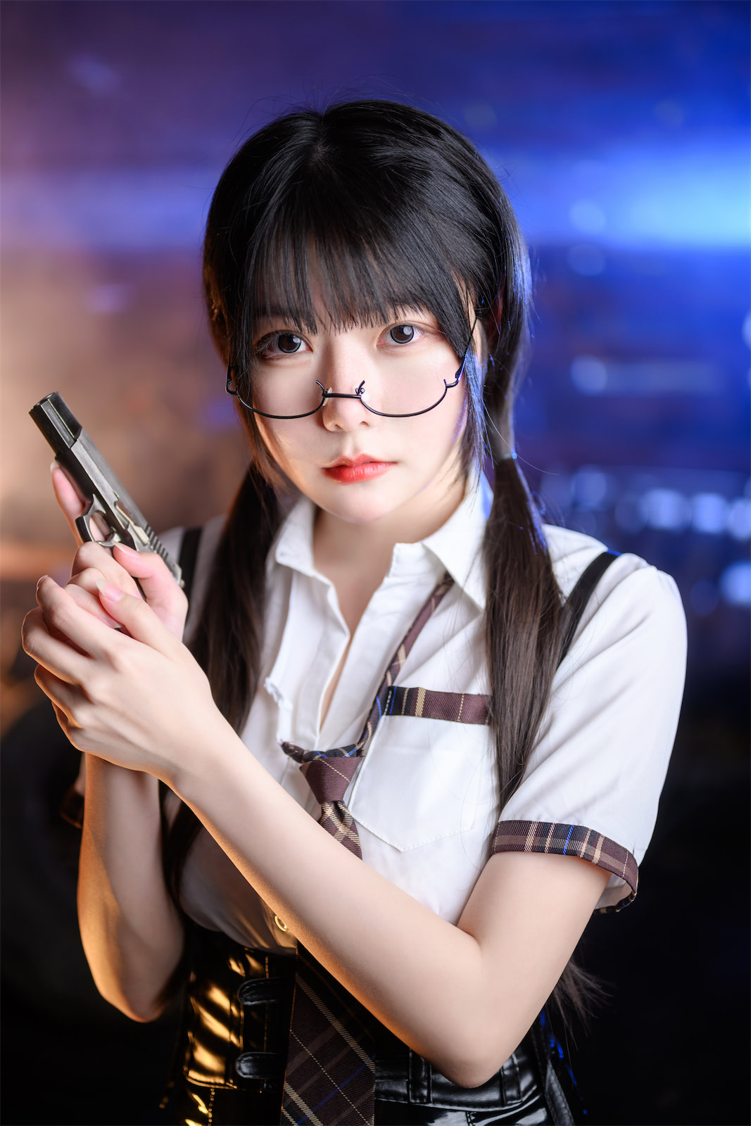 香草喵露露 - 2023兔年女警 [47P] - 第6张 - 机器猫次元