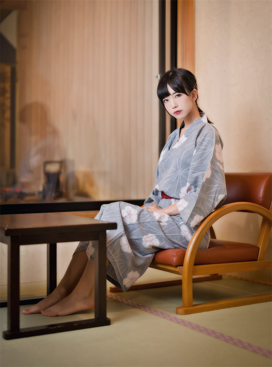 水淼aqua - 素浴袍 [20P] - 第1张 - 机器猫次元