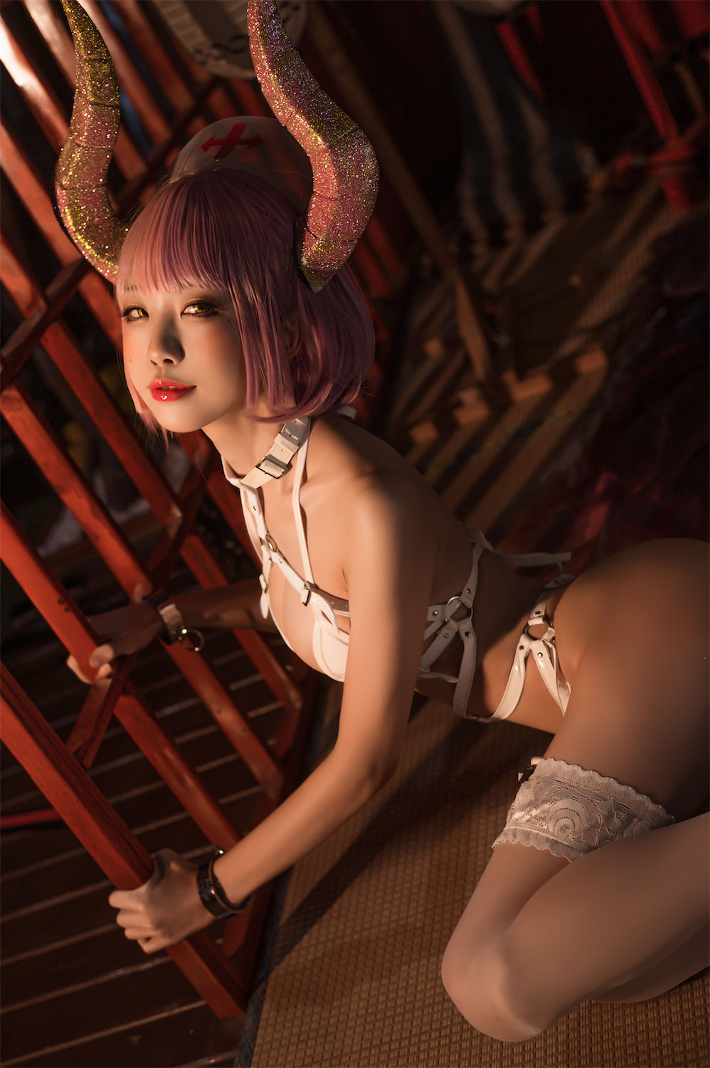 水淼aqua - 金角俏护士 [29P] - 第3张 - 机器猫次元