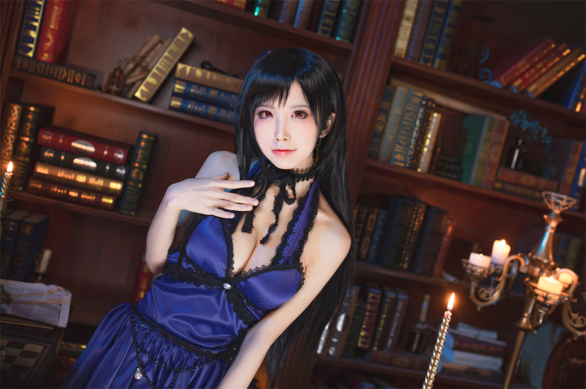 水淼aqua - 蒂法礼服旗袍 [40P] - 第3张 - 机器猫次元