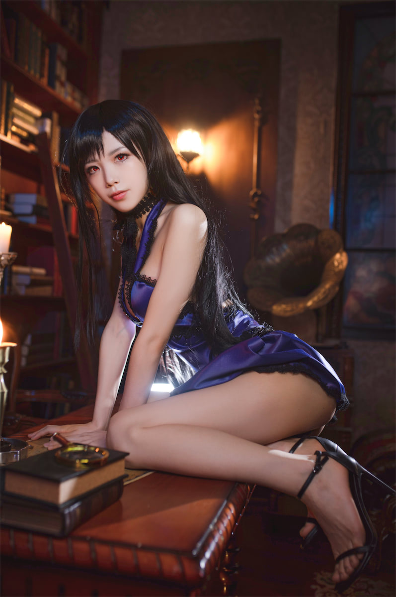 水淼aqua - 蒂法礼服旗袍 [40P] - 第2张 - 机器猫次元