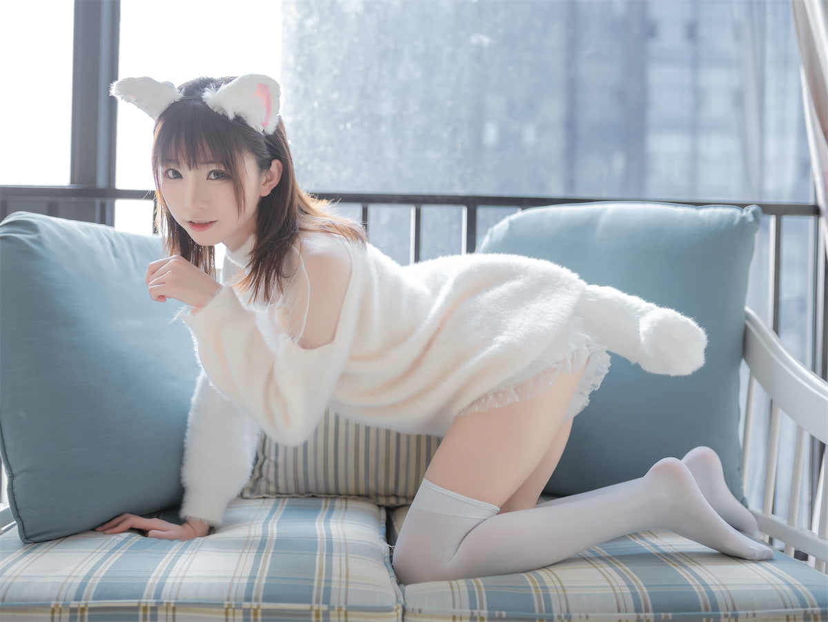Kitaro_绮太郎 - 白猫女友 [41P] - 第2张 - 机器猫次元