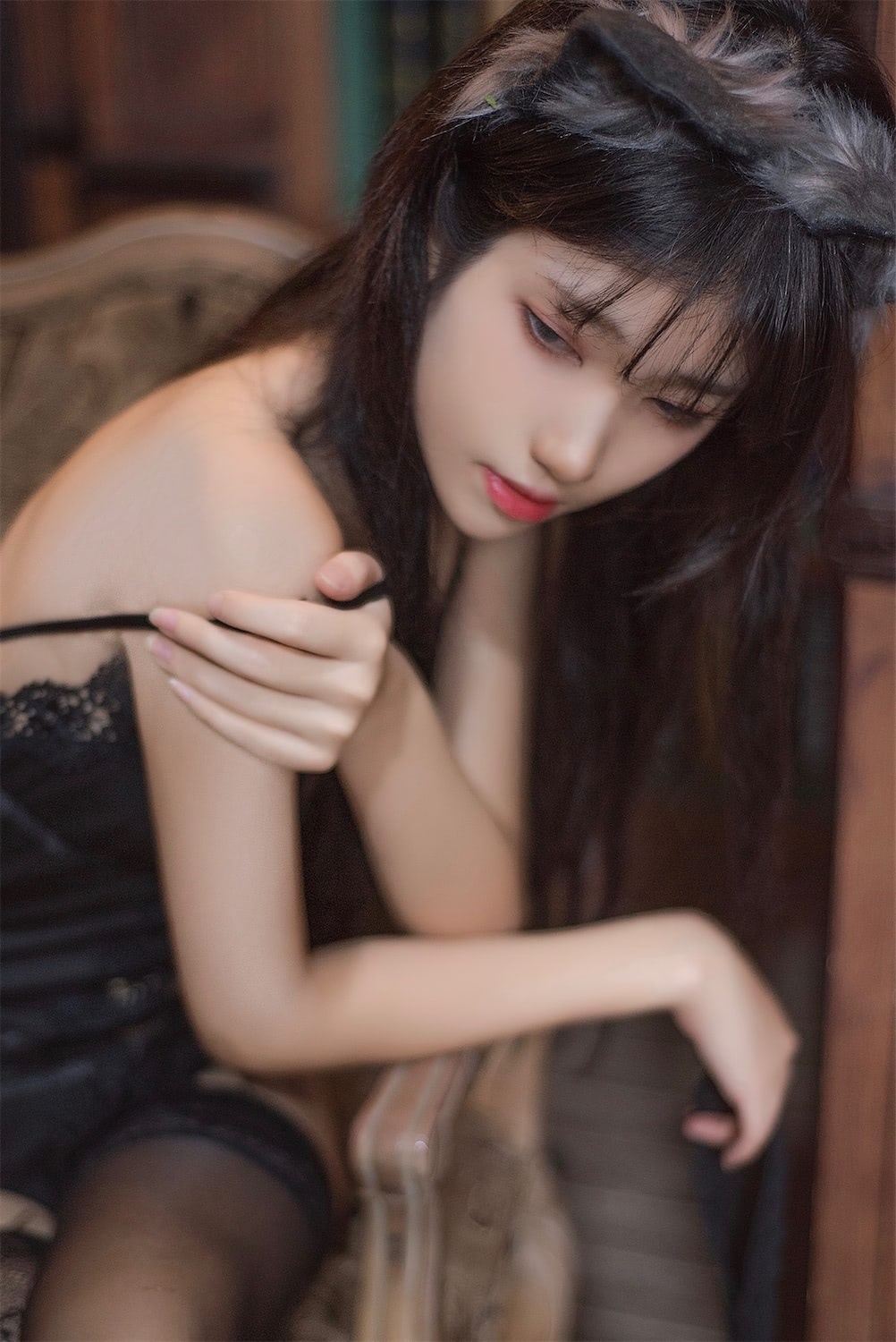Momoko葵葵 - 黑猫 [18P] - 第5张 - 机器猫次元