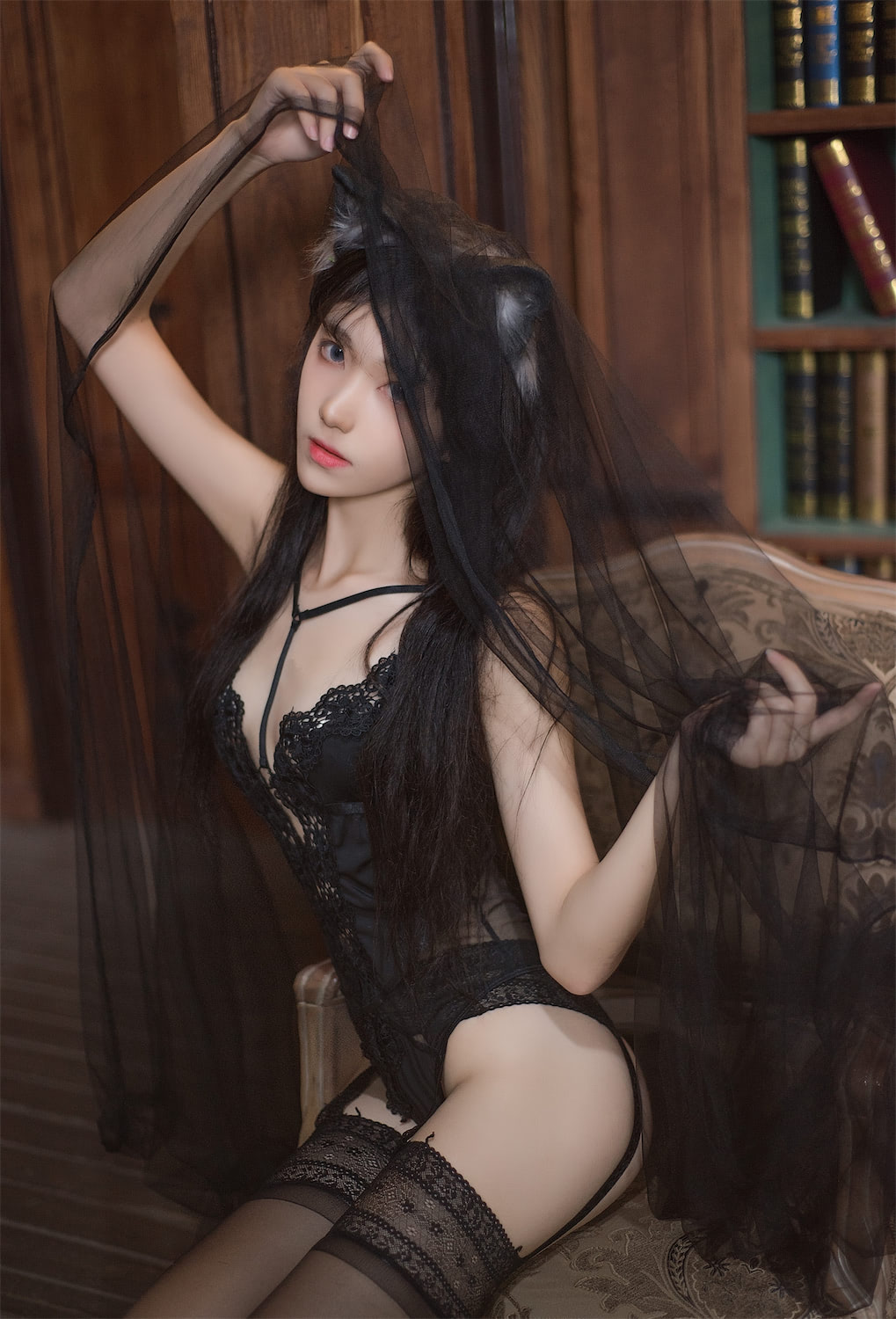 Momoko葵葵 - 黑猫 [18P] - 第3张 - 机器猫次元