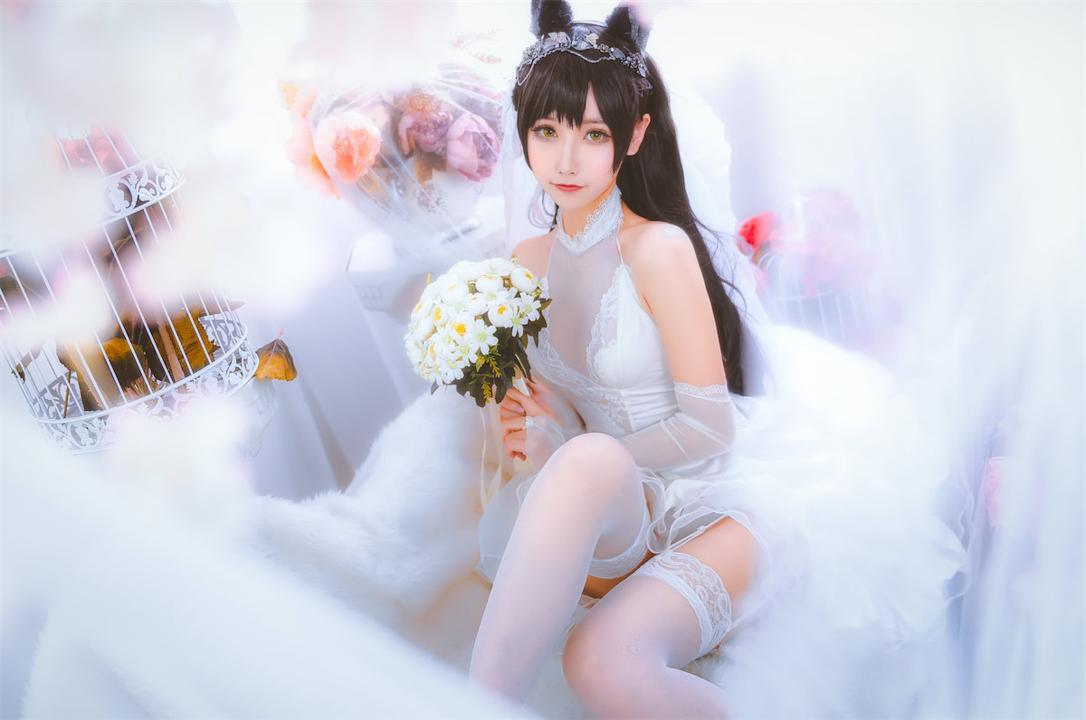 Momoko葵葵 - 爱宕花嫁 [26P] - 第5张 - 机器猫次元