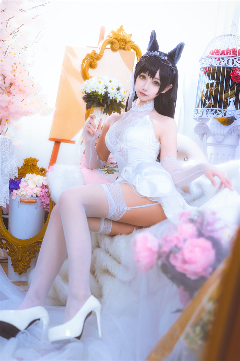 Momoko葵葵 - 爱宕花嫁 [26P] - 第2张 - 机器猫次元