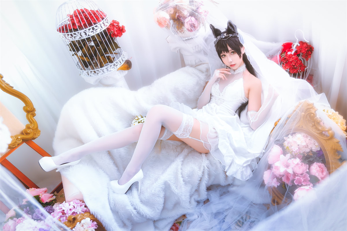 Momoko葵葵 - 爱宕花嫁 [26P] - 第6张 - 机器猫次元