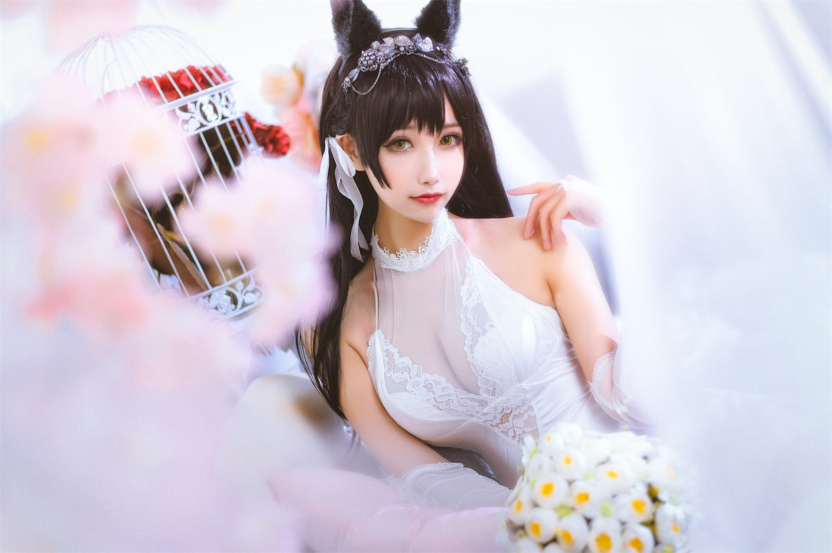 Momoko葵葵 - 爱宕花嫁 [26P] - 第3张 - 机器猫次元