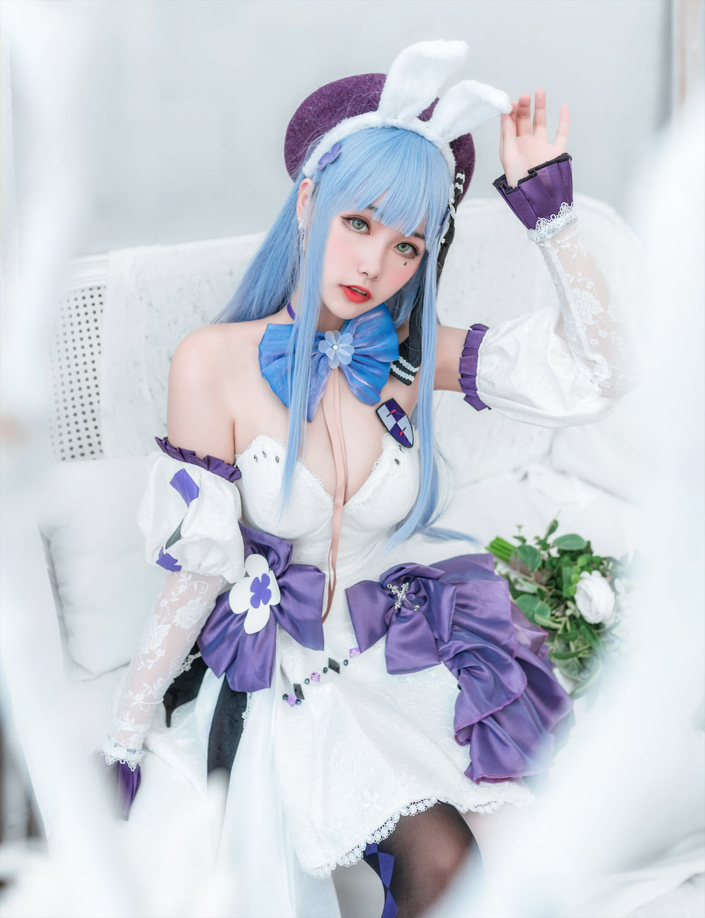 Momoko葵葵 - 少女前线HK416兔耳 [20P] - 第2张 - 机器猫次元