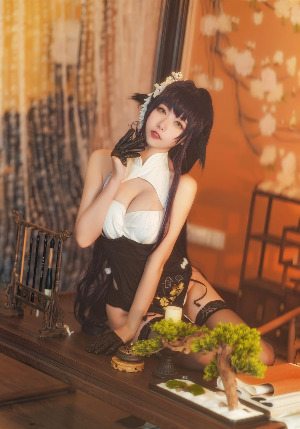 Momoko葵葵 - 碧蓝航线 吾妻 [30P] - 第2张 - 机器猫次元