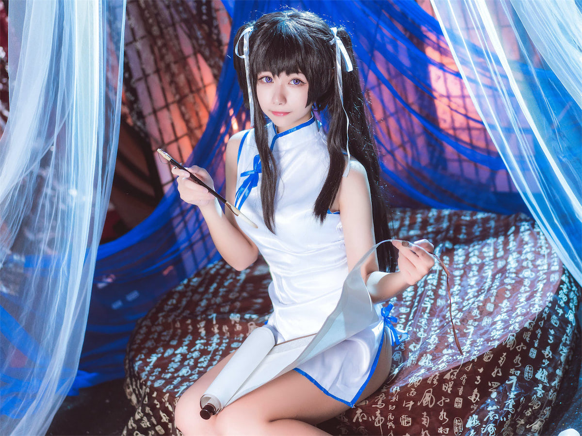 Momoko葵葵 - 御子乃铃白旗袍 [10P] - 第6张 - 机器猫次元