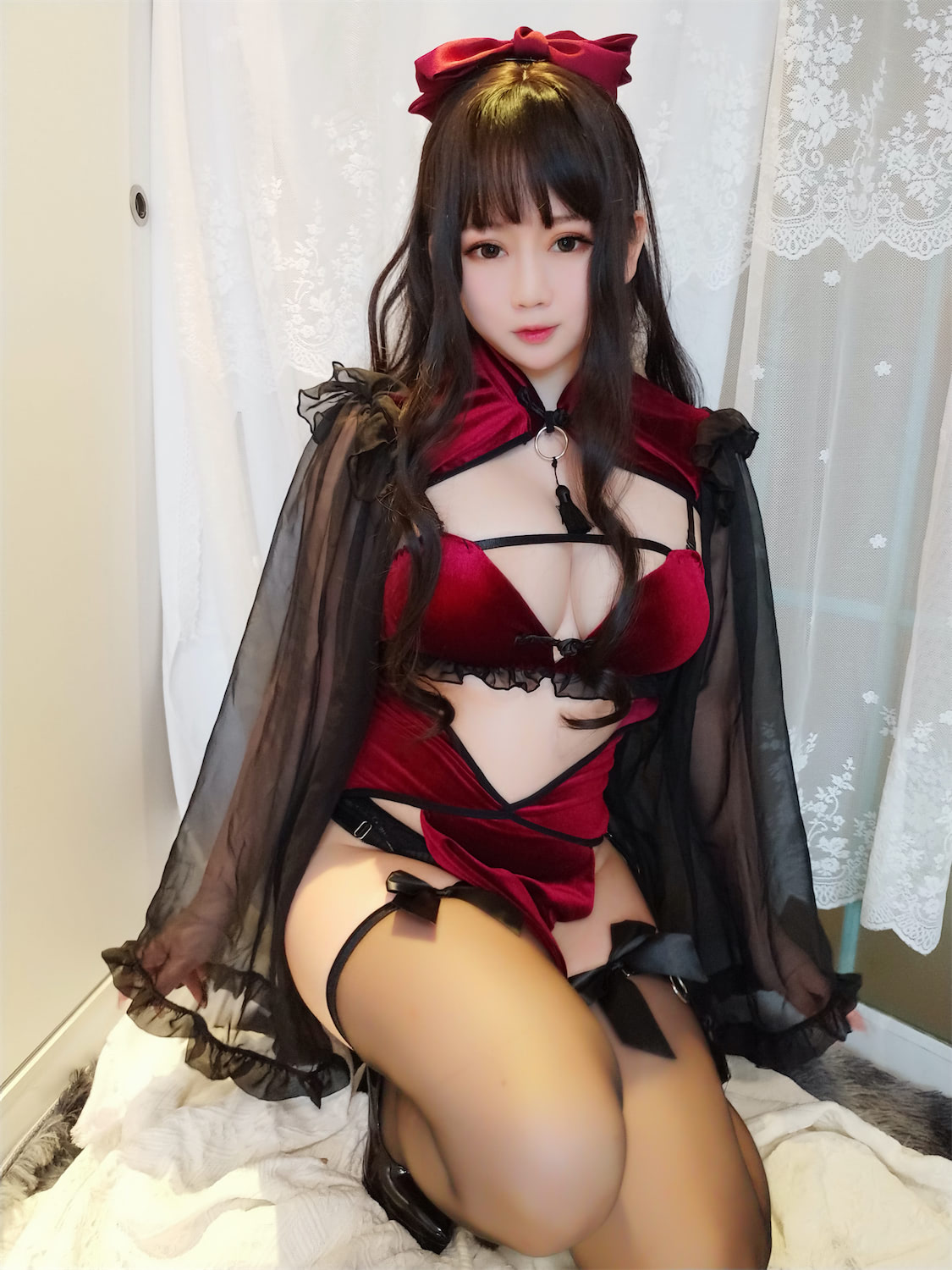 是依酱吖 - 战斗旗袍连衣裙 [35P] - 第6张 - 机器猫次元